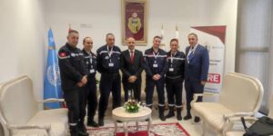 مشاركة الحماية المدنية في تمرين محاكاة حول البحث والإنقاذ بتونس