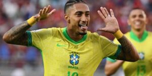 رافينيا: ما قدمناه أمام الأوروغواي يؤهلنا للتفوق على أي فريق آخر