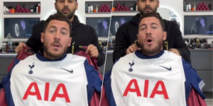 هازارد يقع في فخ ارتداء قميص توتنهام