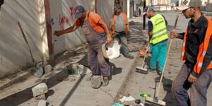 توسيع عمليات تنظيف الاحياء و الشوارع وتنقية البالوعات بالحراش 