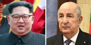 رئيس الجمهورية يتلقى تهاني رئيس شؤون الدولة لجمهورية كوريا الديمقراطية الشعبية بمناسبة ذكرى اندلاع  الثورة التحريرية