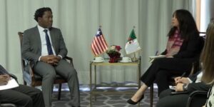 كاتبة الدولة المكلفة بالشؤون الإفريقية تستقبل نائب وزير الخارجية لليبيريا