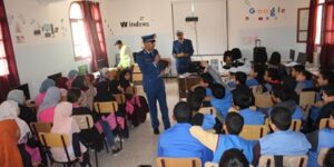 شرطة غرداية تواصل تحسيس تلاميذ الطور المتوسط