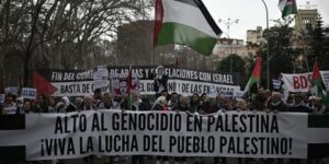 كبرى مدن إسبانيا تشهد مظاهرات ضد بيع الأسلحة لـ “إسرائيل”
