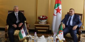 وزير العدل يستقبل رئيس المجلس الدستوري للجمهورية العربية الصحراوية الديمقراطية