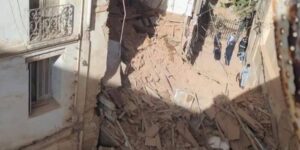 بالقصبة.. انهيار بناية قديمة