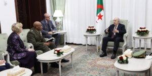 رئيس الجمهورية يستقبل قائد القيادة العسكرية الأمريكية في إفريقيا “أفريكوم”