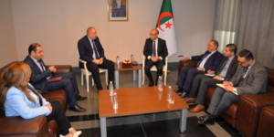 شايب يستقبل رئيس المرصد الوطني للمجتمع المدني 