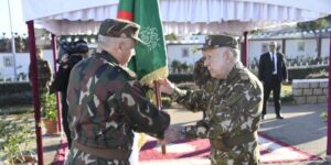 الفريق أول السعيد شنقريحة يشرف على تنصيب قائد الحرس الجمهوري بالنيابة