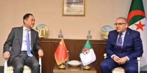 مقرمان يستقبل رئيس جمعية الشعب الصيني للصداقة مع الدول الأجنبية