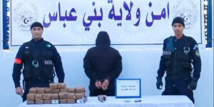 حجز 19 كلغ من الكيف المعالج وتوقيف مشتبه فيه ببني عباس