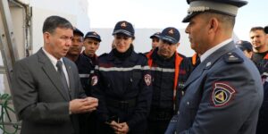 المدير العام للحماية المدنية يقوم بزيارة عمل وتفقد إلى ولاية المغير