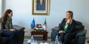 جيلالي تناقش تنفيذ المشاريع البيئية مع ممثلة الأمم المتحدة الإنمائي