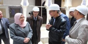 بهدف استعادة التراث الثقافي للقصبة.. وزير الثقافة والفنون يتفقد مشاريع الترميم