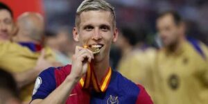 أولمو يرد على شائعات ترك برشلونة