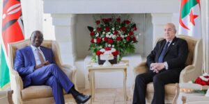 مزيان يسلم رسالة خطية من الرئيس تبون لنظيره الكيني