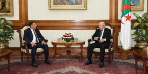 رئيس الجمهورية يستقبل رئيس جبهة المستقبل