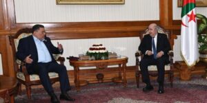 رئيس الجمهورية يستقبل رئيس حزب “صوت الشعب”