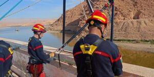 فرقة للتدخل في الأماكن الوعرة تدعم الحماية المدنية بتيسمسيلت