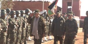 تخرج دفعة من مقاتلي الناحية العسكرية  الصحراوي الأولى بقاعدة الشهيد هداد العسكرية