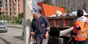 تكثيف التدخلات لمنع تراكم النفايات بطرقات بئر توتة