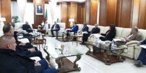 عرقاب يستقبل ممثلين عن المجتمع المدني لولاية بجاية