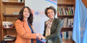 سلمة بختة منصوري تعقد لقاءات ثنائية لتعزيز التعاون الإفريقي الأممي