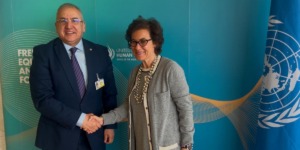 مقرمان يتحادث مع نائب مفوّض الأمم المتحدة السامي لحقوق الإنسان