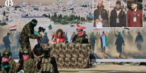 المقاومة تسلم 3 أسرى صهاينة للصليب في خانيونس