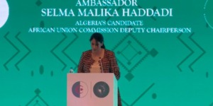 مليكة حدادي تفوز بمنصب رفيع في الاتحاد الإفريقي