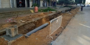 توسعة شبكتي التطهير  و المياه الشروب ببلدية بئر توتة