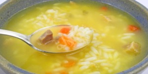 شوربة الارز بالجزر