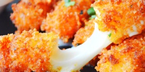 اصابع الموزاريلا المقرمشة