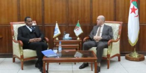 سايحي يستقبل ممثل منظمة الصحة العالمية لبحث مشاريع التعاون والشراكة الاستراتيجية