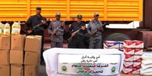 جمارك رقان تحبط تهريب كميات ضخمة من المواد المدعمة والوقود