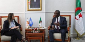 حيداوي يبحث مع ممثلة الأمم المتحدة للسكان برامج التعاون ودعم الاستراتيجية الوطنية للشباب