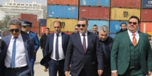 سعيود يتفقد مدى تقدم الأشغال خلال زيارته الميدانية الفجائية لميناء الجزائر