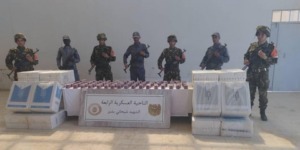 إحباط محاولة تهريب 128100 قرص مهلوس و1900 خرطوشة سجائر بورقلة