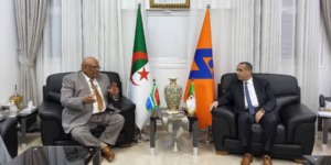 عجال يبحث سبل التعاون الطاقوي مع سفير جنوب إفريقيا في الجزائر