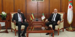 وزير الصحة يستقبل سفير جمهورية زيمبابوي بالجزائر