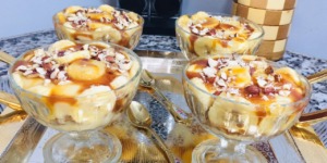 تحلية كريمة الموز