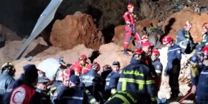 وفاة أربعة أشخاص في انهيار صخري بوهران