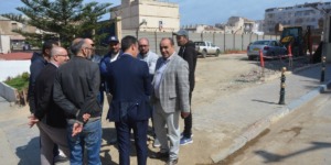 تحويل المولد الكهربائي من المحطة المؤقتة إلى شارع تواتي بباب الوادي