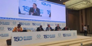 الجمعية 150 للاتحاد البرلماني الدولي: مناقشة إمكانية تقديم مقترح بند طارئ حول الراهن الإفريقي 