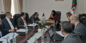 بن مولود تترأس لجنة متابعة تقدم مشروع رقمنة المديرية العامة للأملاك الوطنية