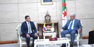 بوغالي يستقبل رئيس غرفة النواب الكولومبية