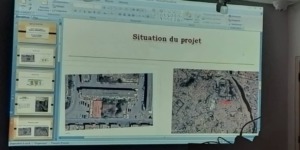 تعديل مخطط مشروعي قاعة علاج وملحقة إدارية بالحراش