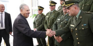 إطارات وضباط من الدرك الوطني في زيارة إلى مجلس الأمة