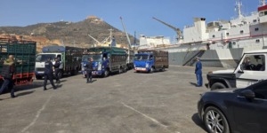 وصول باخرة محملة بـ13 ألف رأس غنم قادمة من إسبانيا