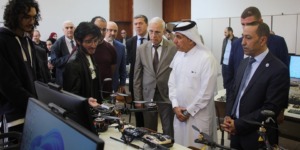 وفد وزاري قطري في زيارة إلى جامعة هواري بومدين للعلوم والتكنولوجيا